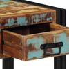 Nightstand Set 2 Pcs 40 X 40 X 50 Cm Solid Reclaimed Wood