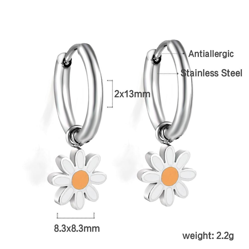 LUXUKISSKIDS Erdbeer-Anhänger Schmuck Ohrringe Süße Rote Kirsch-Tropfen Anhänger für Mädchen/Frauen Stahl Früchte Zubehör Geschenke