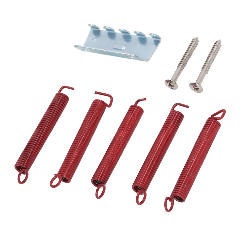 Guitar Tremolo Bridge Springs Kit Replacement Noiseless Accurate Instruments Accessories Red