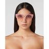 Philipp Plein Sunglasses Statement Pink Pink Mirror Pink