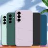För Samsung Galaxy A17 5G Fodral Samsung Galaxy A17 5G Skydd Fodral Lyxigt TPU Stötsäkert Flytande Silikon Skyddande Mobilskal