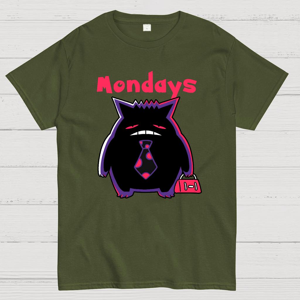 Mondays Cotton Summer Casual Cool Loose T-Shirt