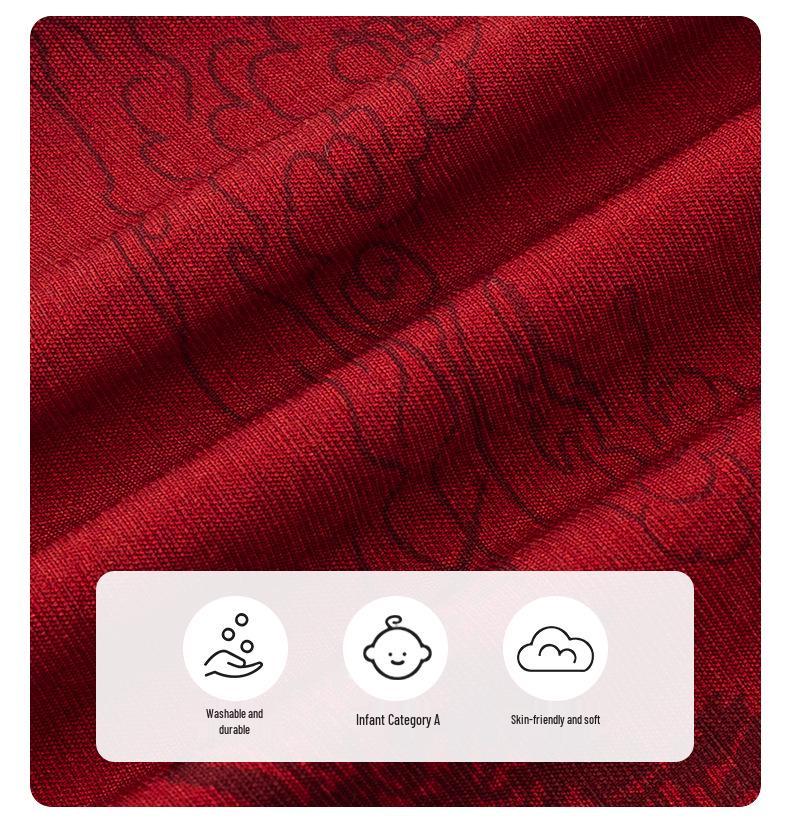 Boys' Chinese Festive Romper: Summer Harem Crawling Suit for First Birthday Banquet (Style 5303).