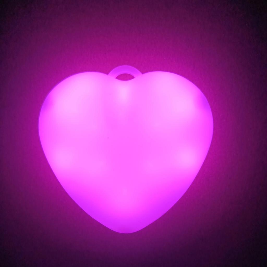Heart-Shaped Keychain Night Light & Christmas Gift