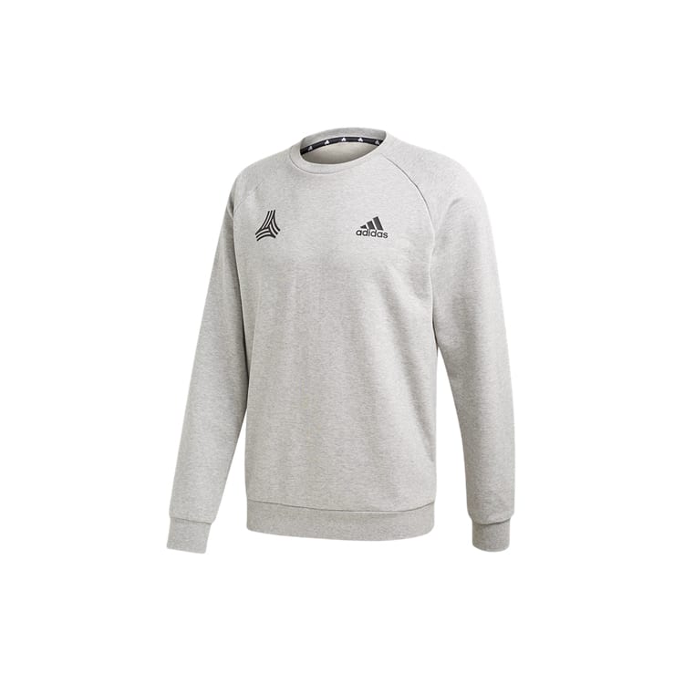Adidas Sweatshirts Men's Light Gray Crew Neck Moderate Regular FU3662