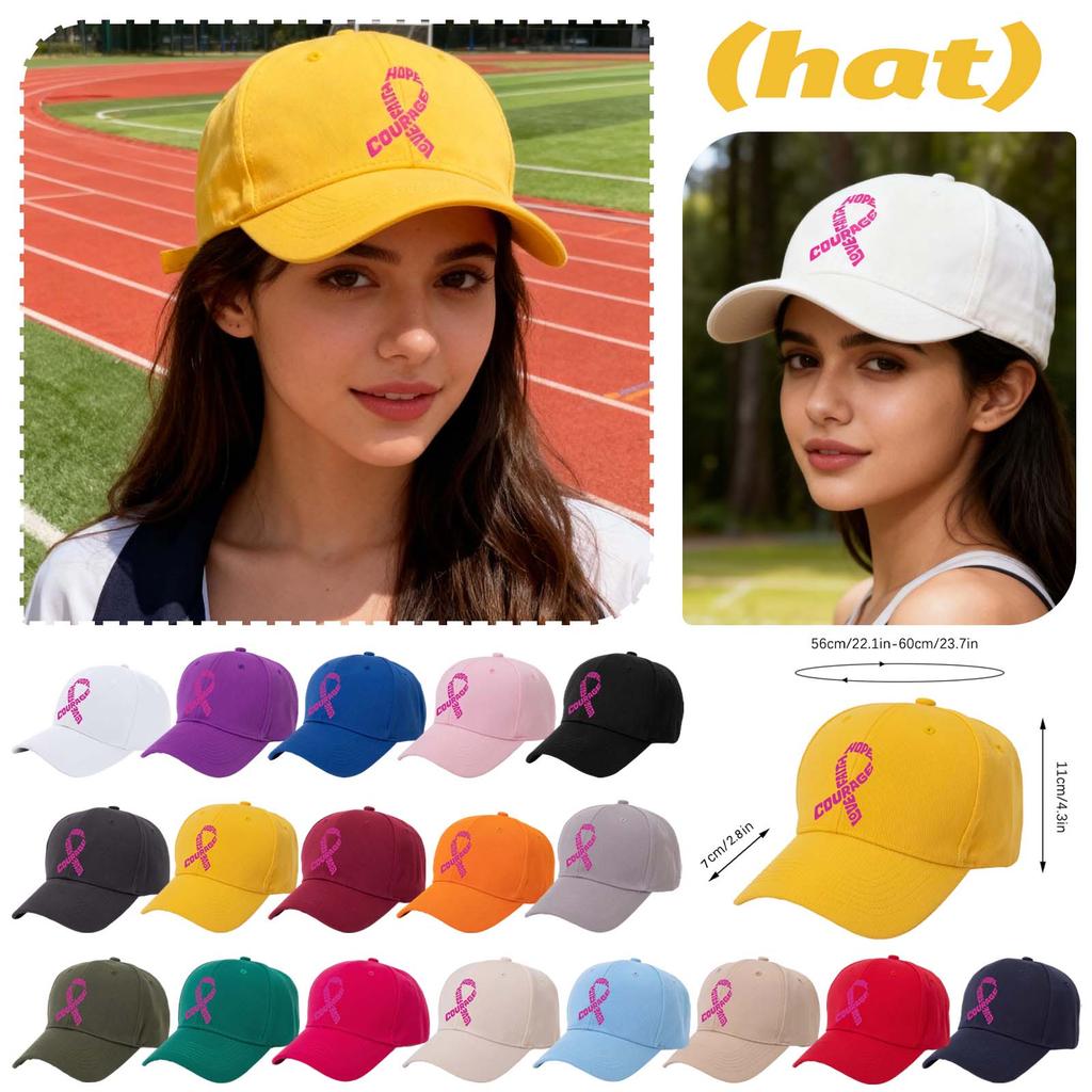 Deep Crown Baseball Cap Fashionable Sun Hat Printed Peaked Cap