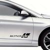 Car Sports Stickers 16 Inch Vinyl Stickers Suitable for Car Side Door Stickers Waterproof Auto Body Sports Letter Stickers