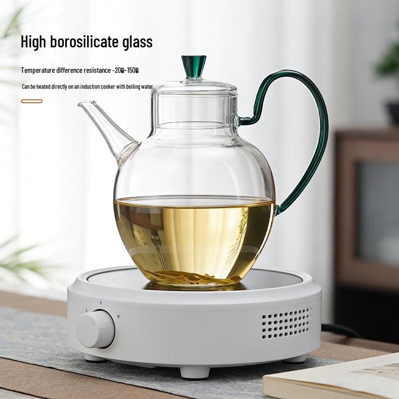 Quandu Faux Song Style Thick Glass Teapot