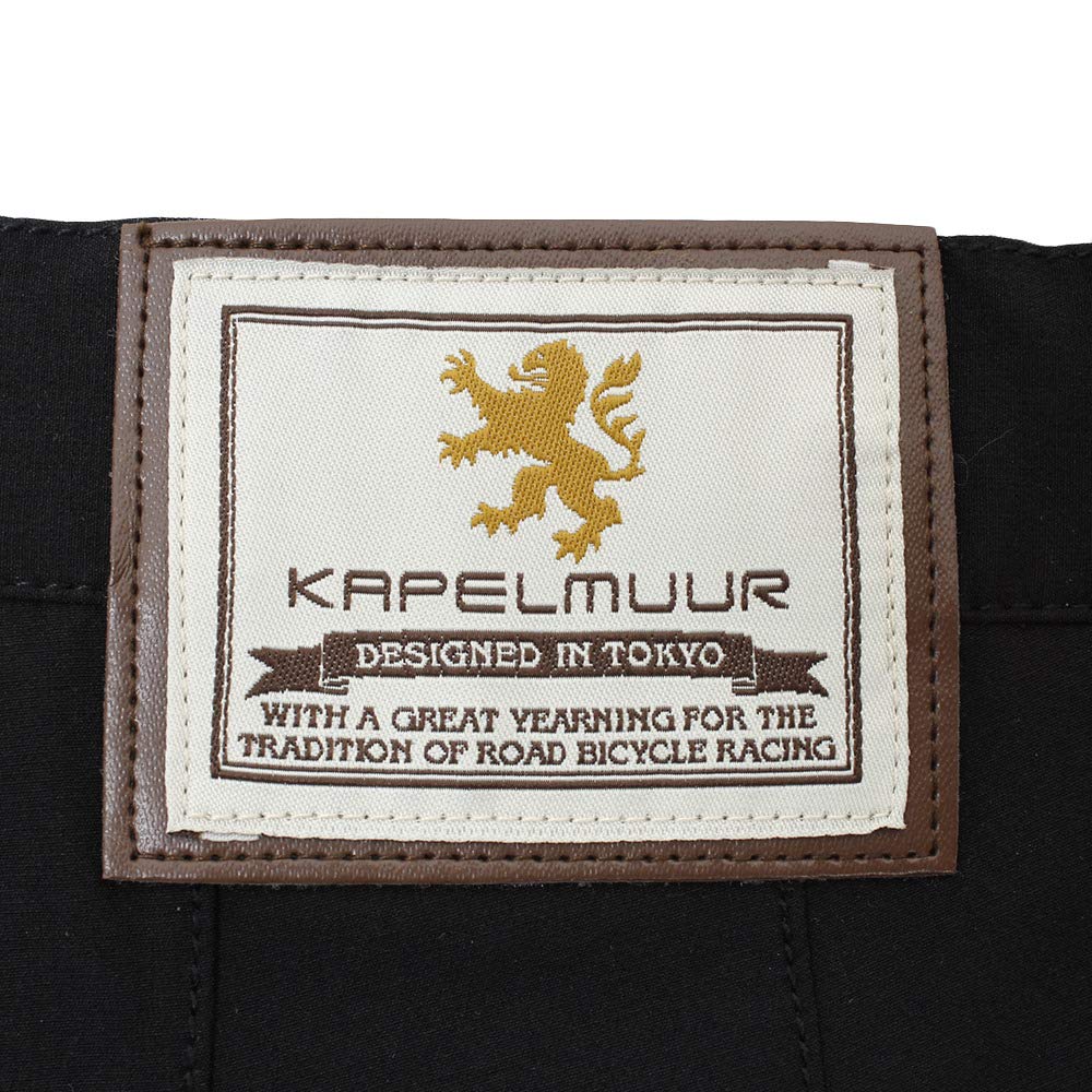 Kapelmuur Cycling Stretch Cropped Japan Size XS To Japanese Size Pants, Black, Kpcp204, Men's/Women's, Black, (equivalent XS)