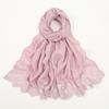 Chiffon Turbans Head Breathable Head Wraps New Rhinestone Chiffon Scarf