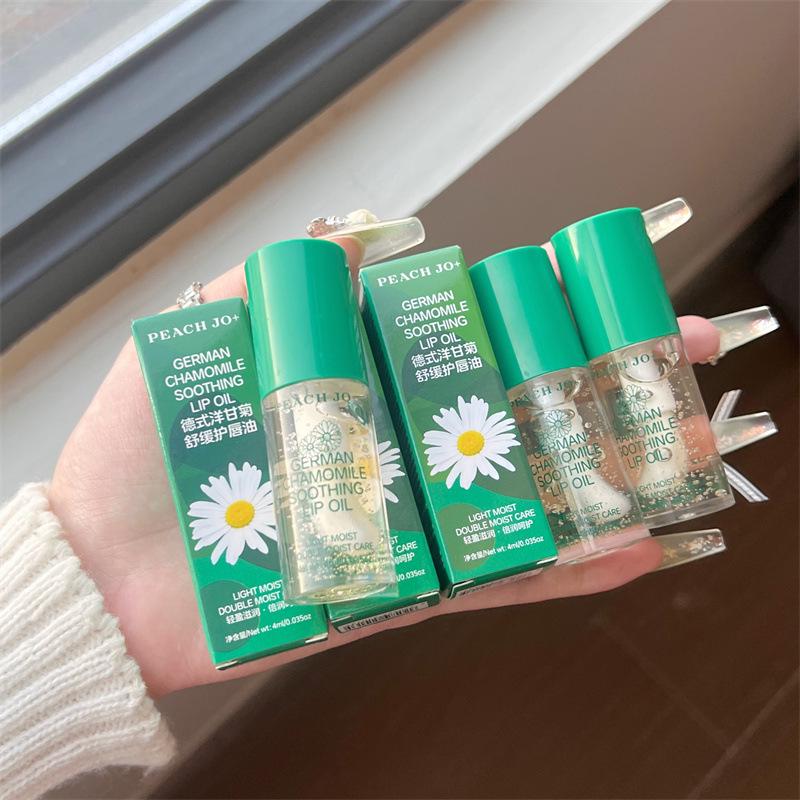 

PEACH JO+ Успокаивающее масло для губ: Увлажняющий стойкий блеск для мужчин и женщин - Идеально подходит для сухих, потрескавшихся губ осенью/зимой.