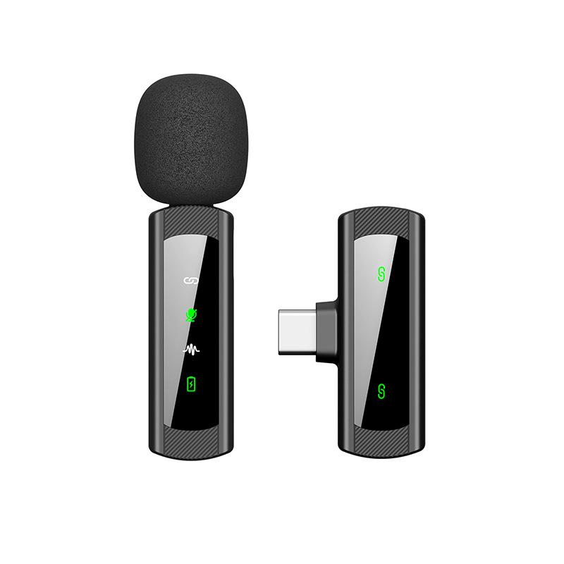 J4 Wireless Lavalier Microphone: Live Broadcast, Video Shooting, Audio Recording, Noise Reduction.