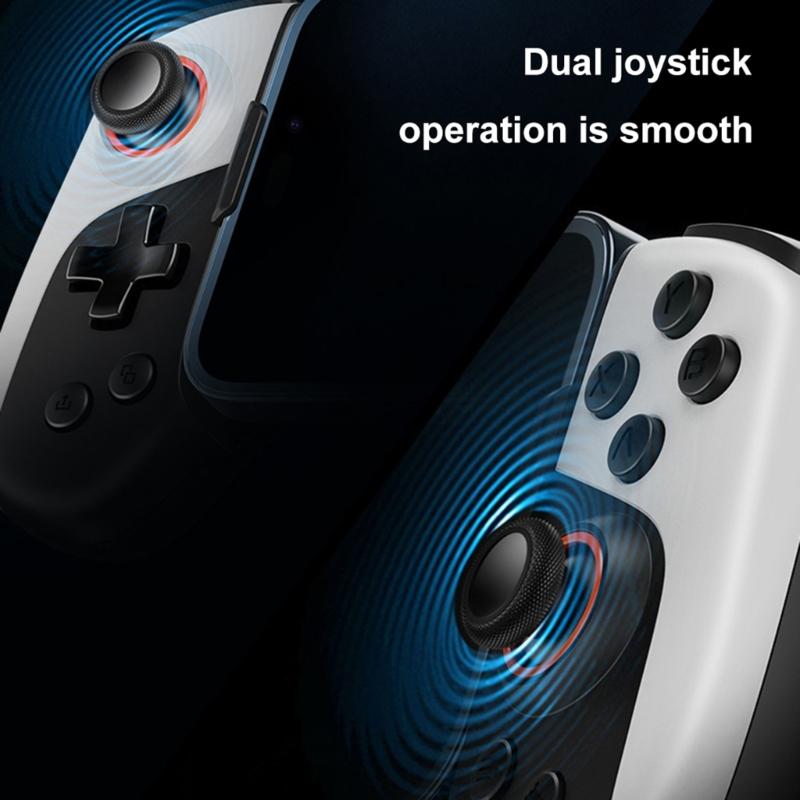 JK02 Wireless Bluetooth-compatible with Semiconductor Radiators Game Controllers for Phone Gamepad Joysticks Retractable