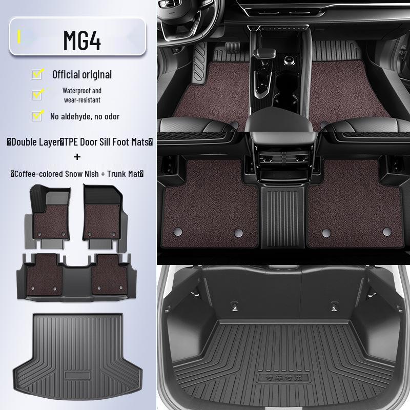 2026 MG MG4 Full Coverage TPE Floor Mats - Interior Accessories