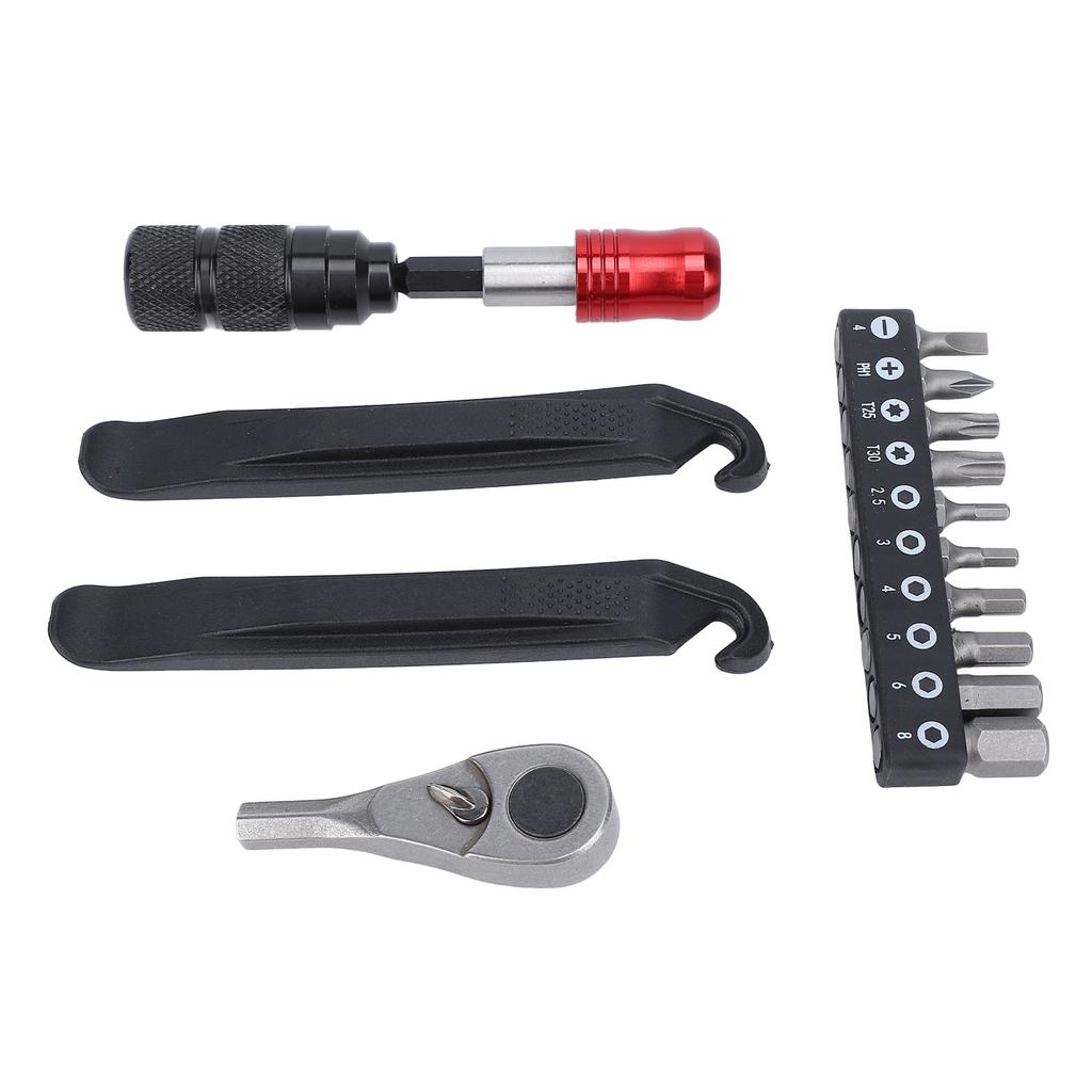 Set Cheie Clichet Ciclism Multi-unealt Manete Pneu Kit Portabil de Întreținere Ciclism cu Șurubelniță