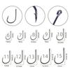 YFFSFDC Fishing Hook Set of 500 with Tube Fishing Hook
