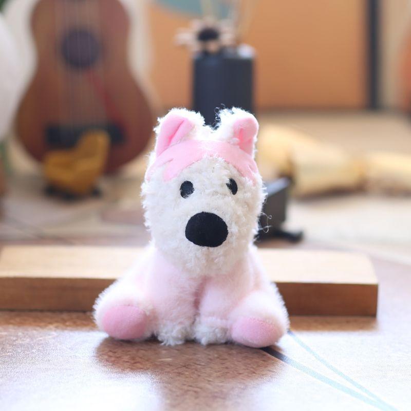 Highland West Cuter Puppy Plush Keychain Backpack Pendant For Kids Pp Cotton