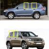 Glänzend Schwarz Fenster Tür Säule B C Säulenverkleidung Zierleiste für Toyota RAV4 XA30 2006 2007 2008-2012 Dekorationsaufkleber Styling