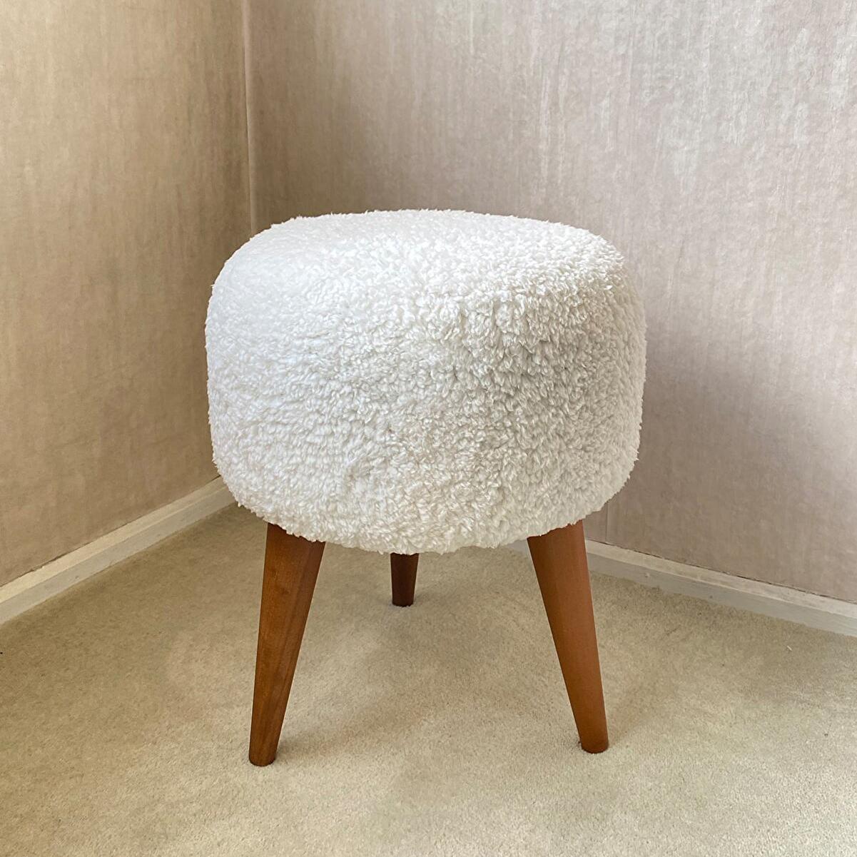 

Плюшевый плюшевый табурет для гостиной, декоративная мебель для дома, маленький деревянный табурет, маленькая подставка для ног, сменная подставка для ног, диван, ткань коричневый