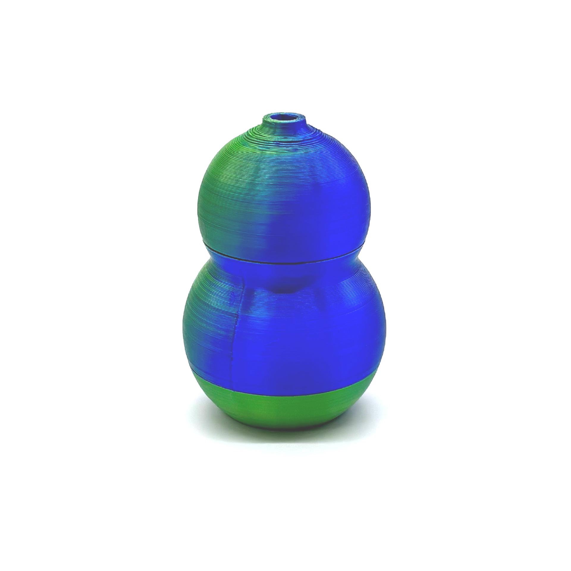 

3D Printed Rotating Decompression Gourd Toy Ornament for Adults & Kids