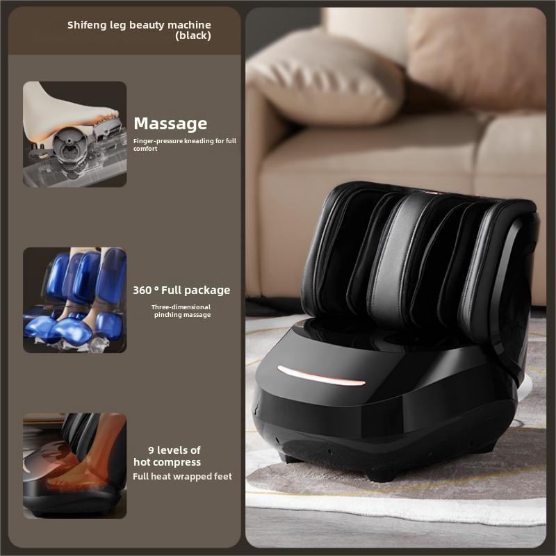 JAIYORL Foot Leg Massager, Kneading with Massage Programs, Intensity Modes, for Relieves Muscle In Feet, Ankle Calf Legs