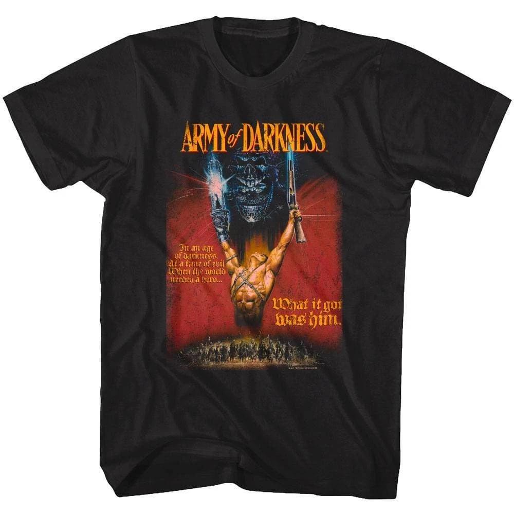 Army of Darkness Movie Poster Men s T Shirt S
