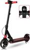 Foldable Electric Scooter for Kids/Teens 130W Motor, 14KM/H, 6.5" + 5.5" Wheels, LCD Display, Foot & Electric Brake, IPX4 Waterproof