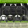 SUV Cargo Liner for Dogs Pet Cargo Cover Dog Seat Mat for SUVs Sedans Vans with Bumper Flap Protector Non-Slip Large Size