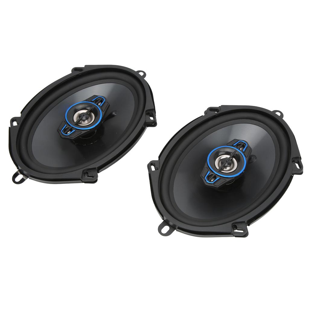 1 Pair 5x7 Inch Car Tweeter Coaxial Speakers 4 Way 350W Car Component Speaker System