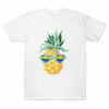 Unisexs Pineapple Cotton Funny Pineapple Tshirt Sunglasses Tshirt