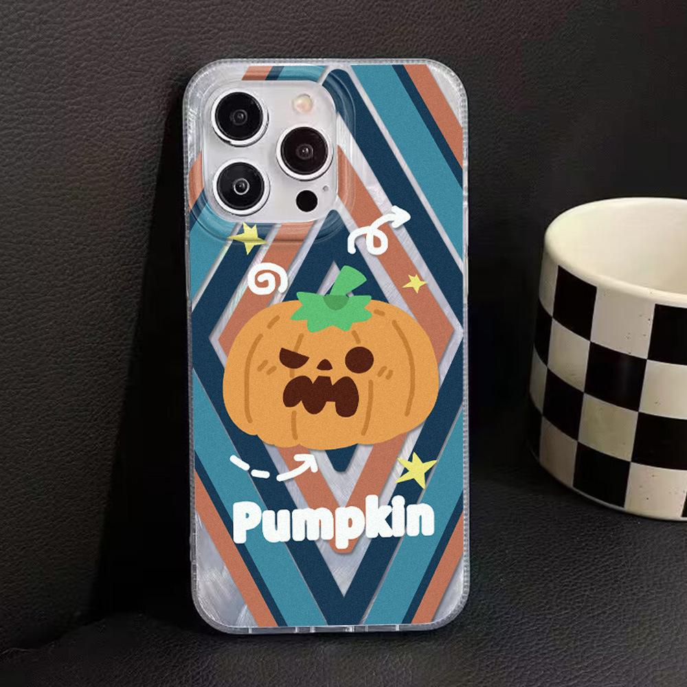 

Ghost Pumpkin Full Coverage Phone Case for iPhone 17 Pro Max iPhone 14