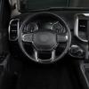 For 2019-2024 Dodge RAM 1500 ABS Chrome Interior Steering Wheel Decor Cover Trim