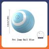 Pet Toy Ball Automatic Moving Dog Toy Ball Smart USB Jumping Rotating Electronic Interactive Dog Chew Toy Ball for Puppy Product