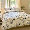 Small Fresh Four-piece Bed Sheet Set Quilt Cover Set Single Dormitory Three-piece Set Skin-friendly and Comfortable Bedding