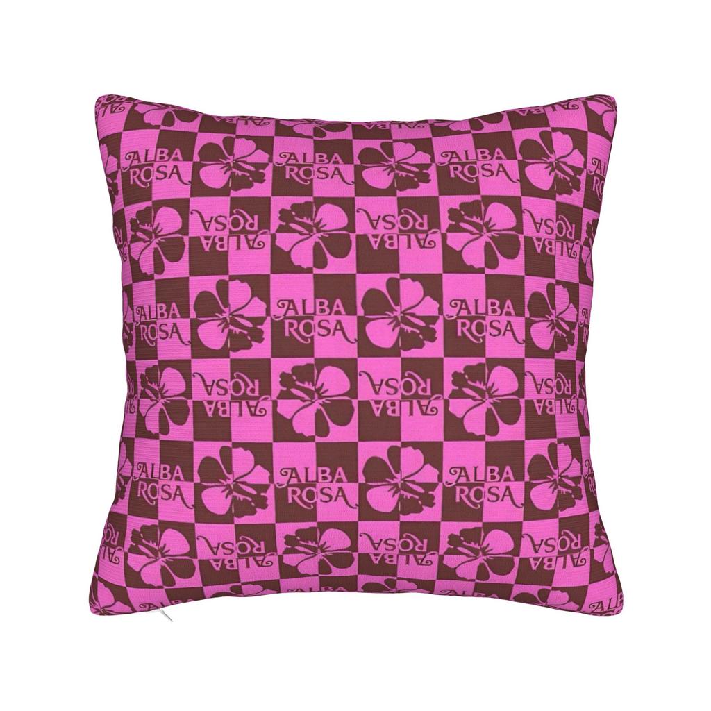 A-ALBA R-ROSA Pillow Cover  Funny Pillow Case For Sofa Couch Bed Living Room Custom Cushion Cover Gift
