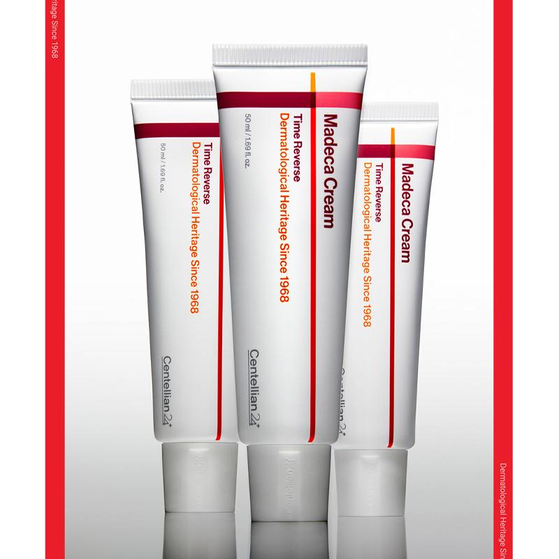 

Centellian24 Madeca Cream Time Reverse 50 мл Увлажняет, Подтягивает и Уменьшает Морщины 3PCS