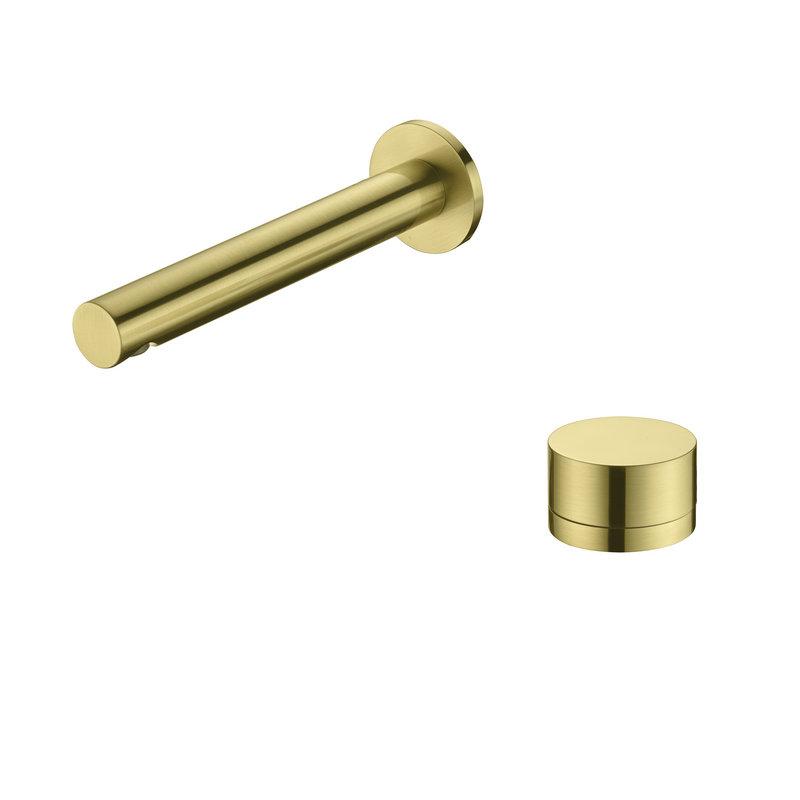 Brushed Gold/Rose Gold/Black Bathroom Basin Faucet Brass Bathroom Sink Faucet In-Wall Basin Spout Cold And Hot Mixer Tap
