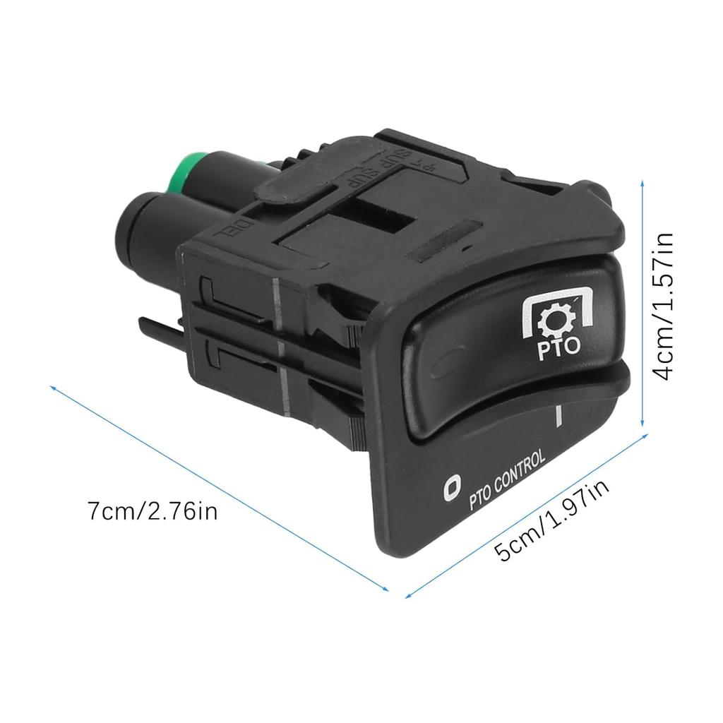 Paddle Valve Switch Compatible for Peterbilt Air Rocker Valve PTO Control Switch G90-6022-004BN PTO Air Shift Control Valve, Air Lift Manual Paddle