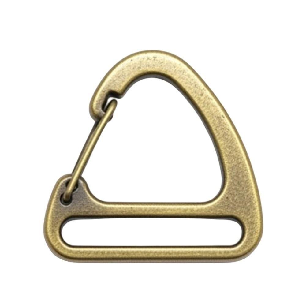 32mm Feder-Expressschlingen 4 Farben Outdoor-Haken Hohe Qualität Dreieck-Karabiner Camping Wandern
