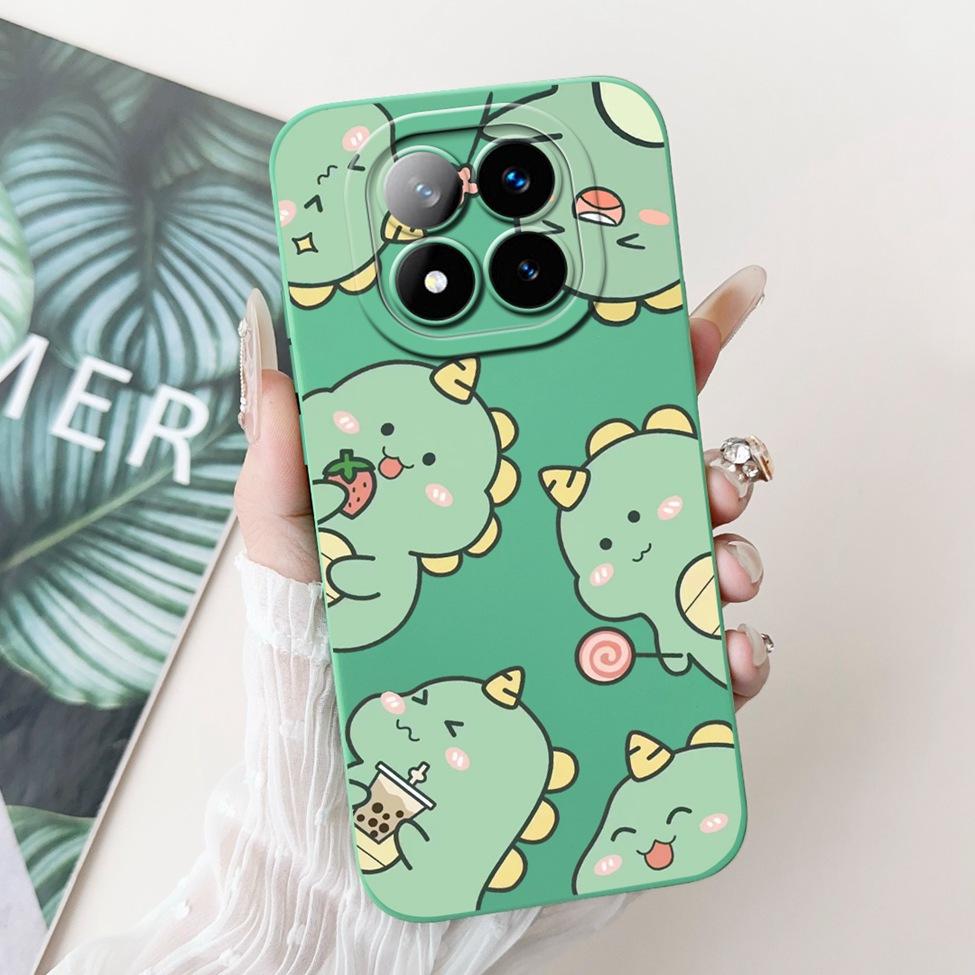 For Redmi Note 14 Pro+ 5G Cover For Redmi Note 14 Pro Plus 5G Case Silicone Cute Cartoon Luxury Fashion Shockproof Bumper Funda