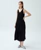 Waiowai Crease Tiered Slip Pleated Dress_3Colors