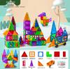 Stained Glass Magnetic Tile Building Blocks - Educational Toy for Developing Spatial Thinking