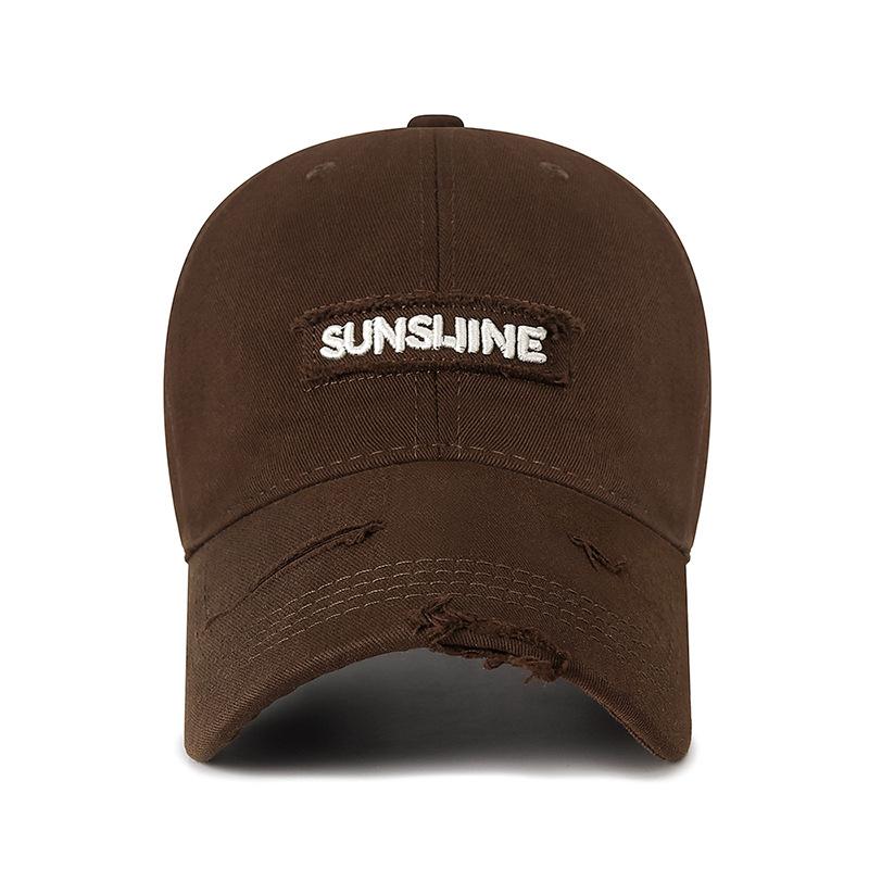 Letter Baseball Cap Men's Sunshade Baseball Cap Women's Snapback Hat Sun Visor Hats Fishing Hat Peak Cap