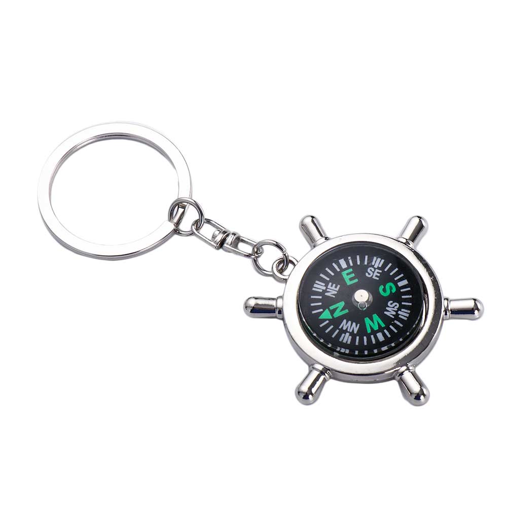Survival Tool Accessories Key Chain Mini Compass Emergency Wild Compass Keychain Pocket Compass