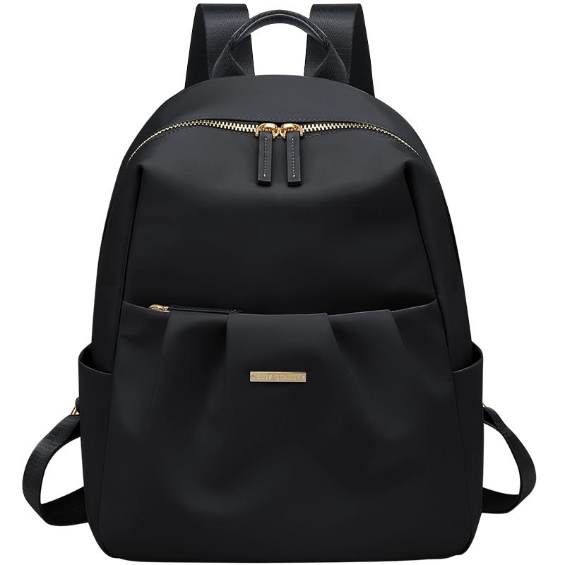 Dámské batohy Elegantní dámský batoh Peněženka Jednobarevný Malý batoh Tašky Více kapes Estetická dámská taška