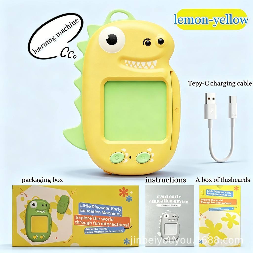 Baby Insert Flash Card Reader Machine, Kids Early Language Learning Educational Reading Toy, Intellectual Development Toy Gift for Toddlers