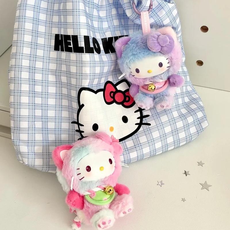 Genuine In Stock Hellokitty Meow Meow Blessing Vinyl Plush Blind Box Bag Pendant Trendy Toy Cute Gift For Girls Holiday Surprise