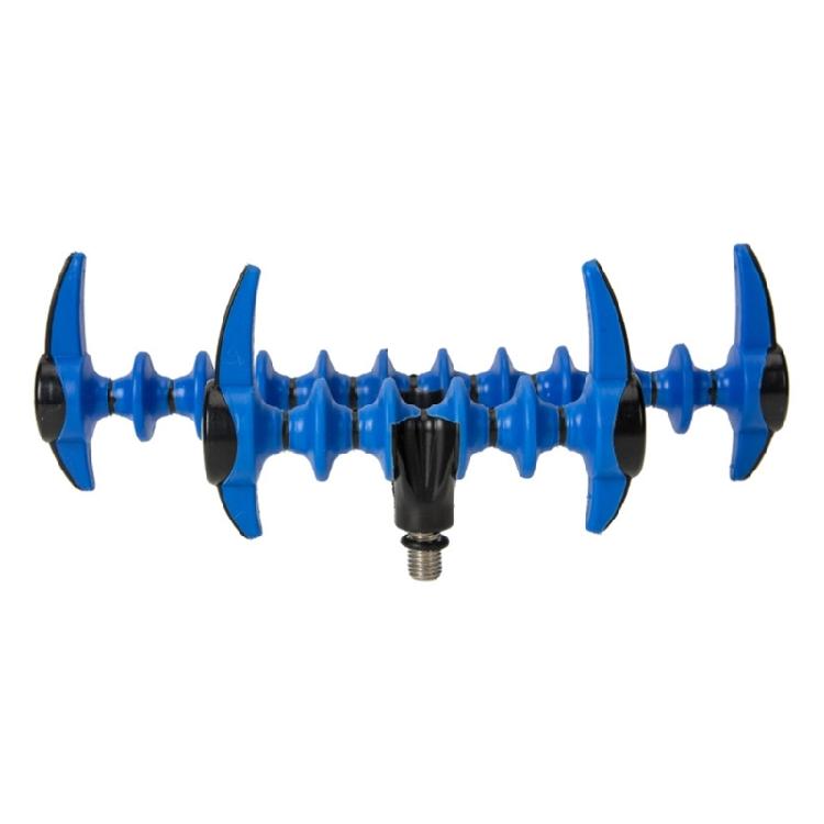 Fishing Rod Rest Head Fishing Rod Pods Holder Brackets Head Fishing Poles Brackets Plastic Rod Rest Head Easy to Install