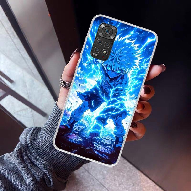 Huner X-Hunters Killua Phone Case For Xiaomi Redmi Note 10 11 12 13 14 15 Pro Plus 11S 12S 14S 11T 11E 10S Soft TPU Back Cover R