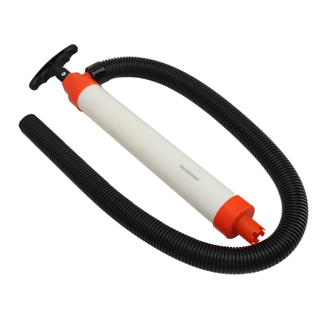 Manual Bilge Pump with Hose Portable Hand Water Pump for Yachts Fishing Boats Kayaks Speedboats